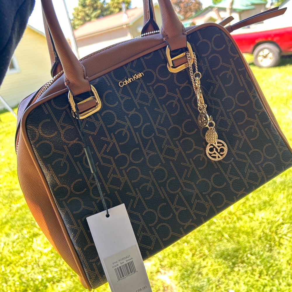 Brand New Calvin Klein Monogram Bag